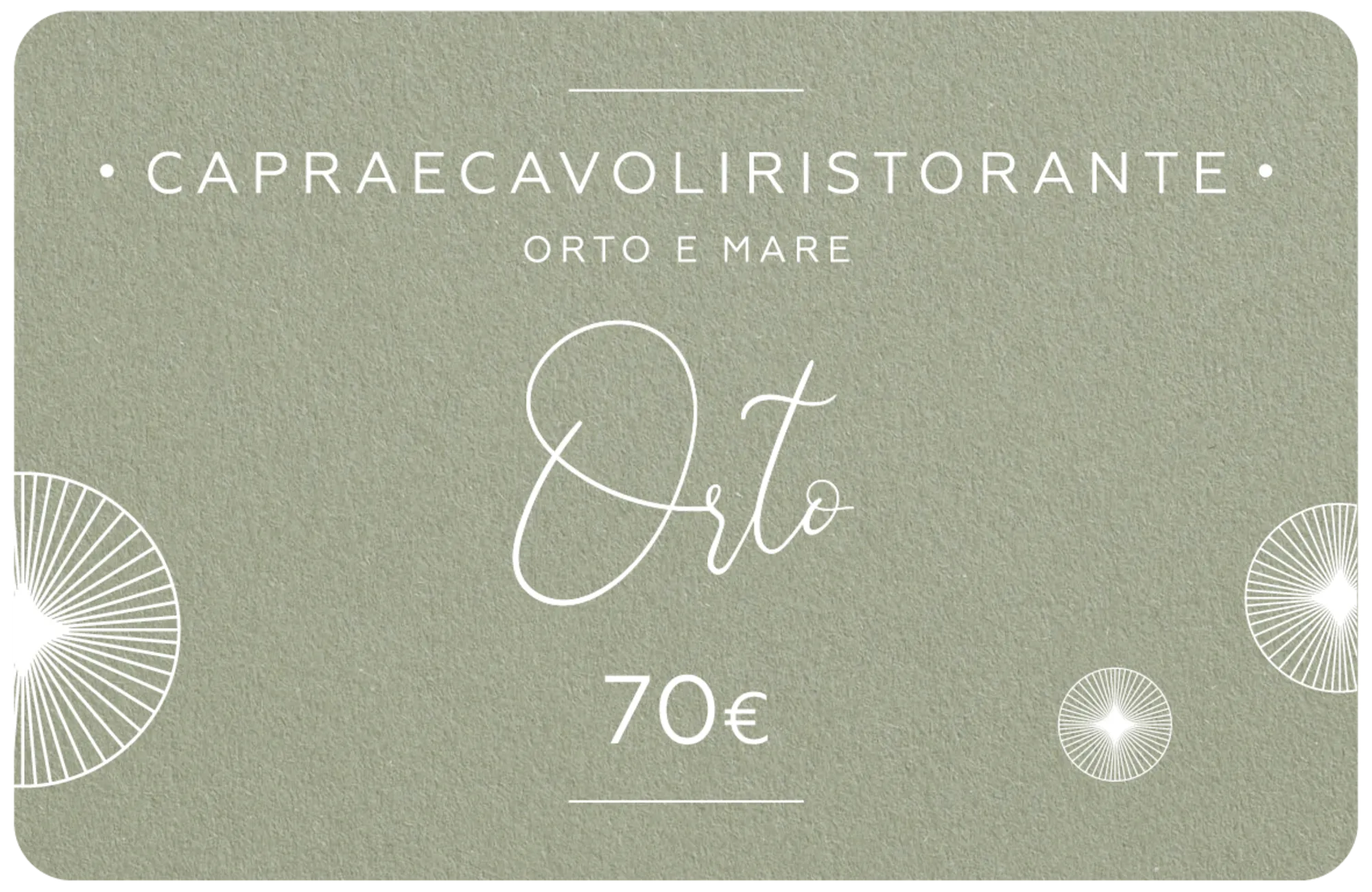 Menu Orto