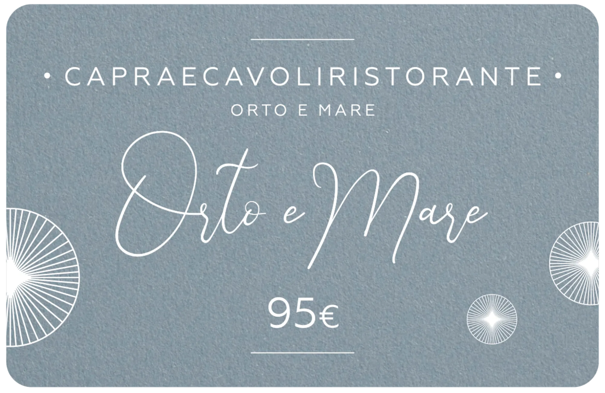 Menu Orto e Mare